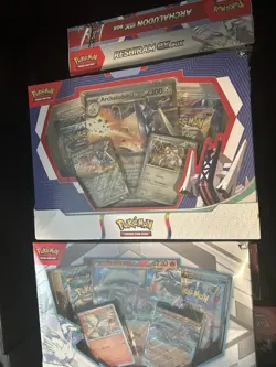 Pokemon Box Set Lot - Kyurem, Melmetal, Archaludon & Reshiram -32 Packs Total - Image 3