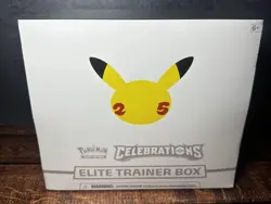 POKEMON CELEBRATIONS FACTORY SEALED ELITE TRAINER BOX ETB (B) - Image 1