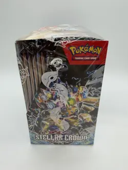 Pokemon TCG Stellar Crown Booster Box - Factory Sealed (36 Packs) - Image 2