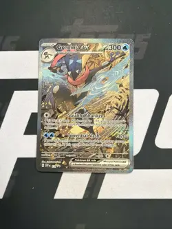 2024 Pokemon Shrouded Fable Greninja Ex Full Art 132 Promo 132 - Image 1