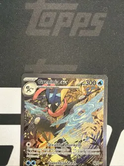 2024 Pokemon Shrouded Fable Greninja Ex Full Art 132 Promo 132 - Image 3