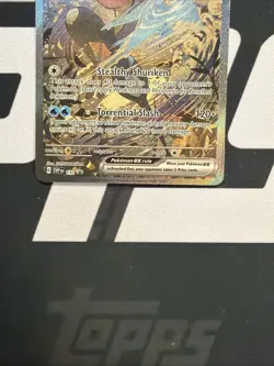 2024 Pokemon Shrouded Fable Greninja Ex Full Art 132 Promo 132 - Image 4