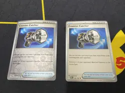 Pokemon TCG - 2x Counter Catcher, Paradox Rift 160/182 - 1 Reverse, 1 Regular - Image 1