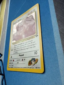 Koga's Ditto HOLO RARE 10/132 Gym Challenge VINTAGE 2000 Pokemon TCG - Image 4