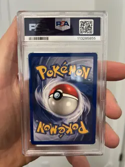 1999 Pokemon PSA 8 1st Edition Jolteon Holo Jungle #4 - Image 2