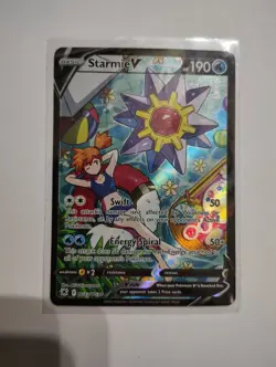 POKEMON STARMIE V Astral Radiance TG13/TG30 Gallery Holo - Image 1