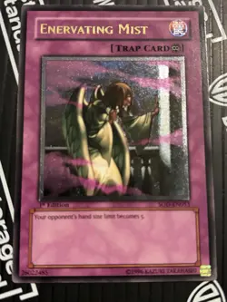 Yugioh! Enervating Mist - SOD-EN053 - Ultimate Rare - first edition - Image 1