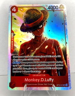 One Piece OP12-015 Monkey.D.Luffy - Legacy of the Master Foil TCG - Image 1