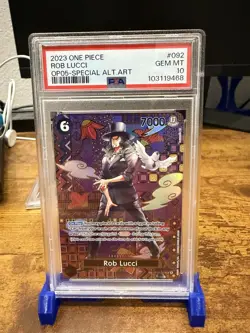 Rob Lucci 2023 One Piece Special Alternative Art PSA 10 English - Image 1