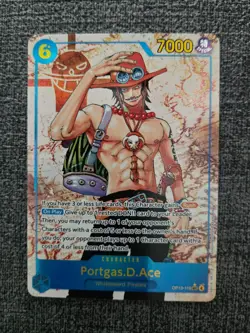One Piece Portgas D. Ace OP13-119 (Parallel) Carrying on His Will English - Image 1