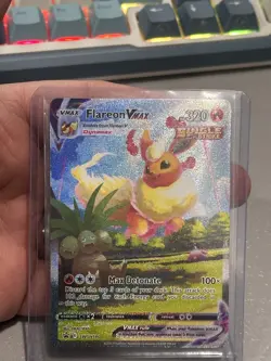 Flareon VMAX SWSH180 SWSH: Sword & Shield Promo Cards Holo Great Condition NM - Image 2