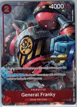 General Franky (CS 2023 Event Pack) P-027 English - One Piece Card - NM - Image 1