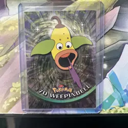 Pokemon Card #70 Weepinbell TOPPS Base Chrome NM - Image 1