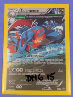 Salamence - XY59 - Full Art Promo XY Promos - Pokemon Card - DMG - Image 3