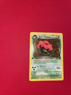🏆👀Dark Vileplume 13/82 Team Rocket-1st Edition Holo NM 🔥 Pokemon Card - Image 1