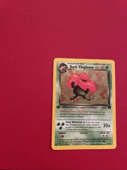 🏆👀Dark Vileplume 13/82 Team Rocket-1st Edition Holo NM 🔥 Pokemon Card - Image 2