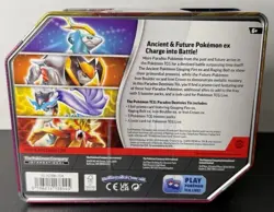 Pokemon Trading Card Games Paradox Destinies Iron Crown ex Tin - 5 Packs - Image 2