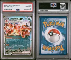 Pokemon Cards - PSA 10 Charizard Ex 125/197 - Obsidian Flames - GEM MT - PSA10 - Image 3