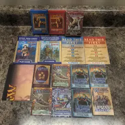 Mtg Theme Deck Boxes And Strategy Guide Booklet #ML - Image 1