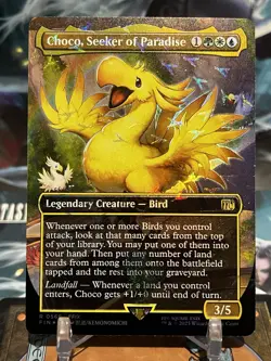 MTG | Choco, Seeker Of Paradise (✨Chocobo Track Foil✨) [FINAL FANTASY] - Image 1