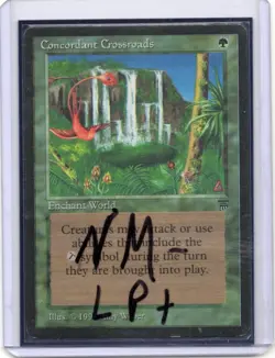 MTG Concordant Crossroads Legends NM- LP+ - Image 1