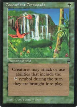 MTG Concordant Crossroads Legends NM- LP+ - Image 2