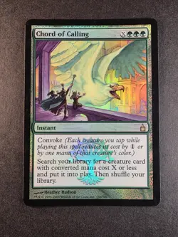 Chord of Calling Ravnica: City of Guilds FOIL Magic the Gathering MTG - 2005 - Image 1