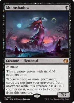 Moonshadow - Lorwyn Eclipsed MTG NM - Image 1