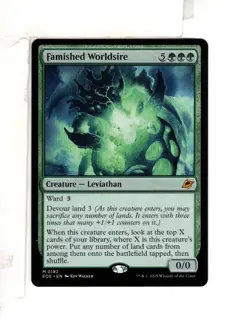MTG SkeenAB Famished Worldsire from EOE. NM. - Image 1