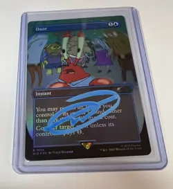 Daze Secret Lair Drop Foil Signed - Image 1