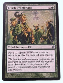 Elvish Promenade, Lorwyn, LP Light Play, Magic the Gathering MTG - Image 1