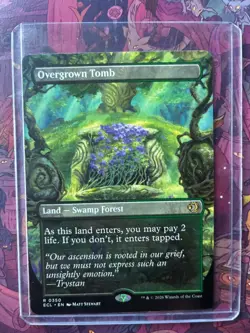 Overgrown Tomb (Borderless) Lorwyn Eclipsed Regular - Image 1