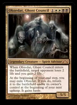 Obzedat, Ghost Council LP Light Play Gatecrash MTG [7856] - Image 1