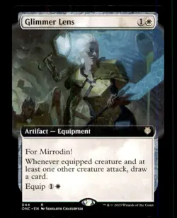 Glimmer Lens LP Light Play Phyrexia Commander MTG [12178] - Image 1