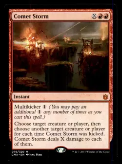 Comet Storm LP Light Play Commander Anthology MTG [12159] - Image 1