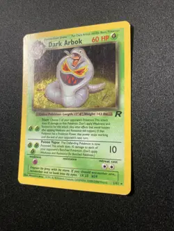 Pokemon TCG Dark Arbok Team Rocket 2 Holo Unlimited Holo Rare - Image 2