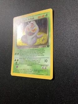 Pokemon TCG Dark Arbok Team Rocket 2 Holo Unlimited Holo Rare - Image 3