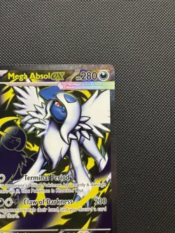 Pokemon TCG Mega Absol ex 161/132 ME01: Mega Evolution Ultra Rare Near Mint - Image 3