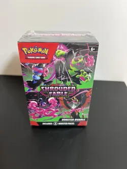 Shrouded Fable Scarlet & Violet POKEMON TCG Sealed Booster Bundle - 6 Packs - Image 1