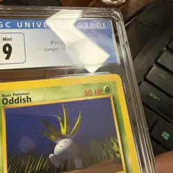 1999 POKEMON JUNGLE 1ST EDITION #58 - ODDISH CGC 9 - Image 2