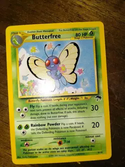 2001 Pokemon - Butterfree Non-Holo - Southern Islands Expansion 9/18 - WOTC - Image 1