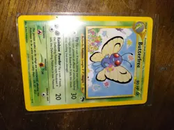 2001 Pokemon - Butterfree Non-Holo - Southern Islands Expansion 9/18 - WOTC - Image 2
