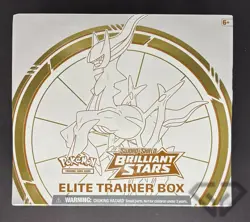 Pokemon TCG Sword & Shield Brilliant Stars Elite Trainer Box - 8 Packs (85012) 820650850127 - Image 1