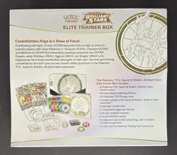 Pokemon TCG Sword & Shield Brilliant Stars Elite Trainer Box - 8 Packs (85012) 820650850127 - Image 5