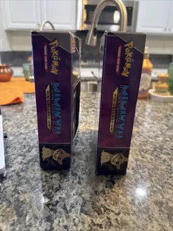 2 SEALED Boxes - 2017 Pokemon Mimikyu Pin Collection Box Sun Moon XY Fates NEW - Image 5