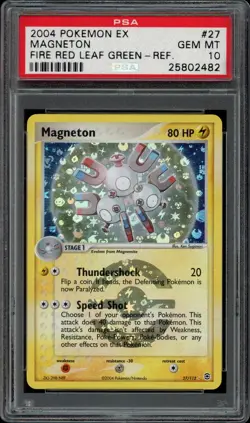 2004 Magneton Reverse Holo EX FireRed & LeafGreen PSA 10 POP 25 - Image 1