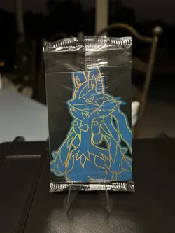 Pokemon TCG Riolu MEP EN 010 Black Star Promo Mega Evolution ETB SEALED - Image 2
