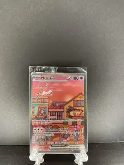 Mew ex SVP 053 Pokemon TCG Scarlet Violet 151 Black Star Promo Full Art SEALED - Image 1