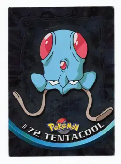 Topps Pokemon - Tentacool #72 Holo Foil Series 1 - MP-HP - Image 1