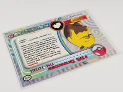 ¤ #96 Drowzee ¤ HOLO Foil Blue Logo Topps Series Pokemon Animation Edition - Image 5